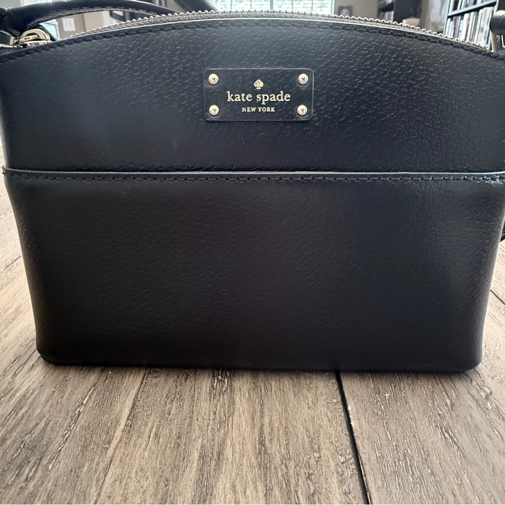 Kate Spade Black Leather Crossbody Bag